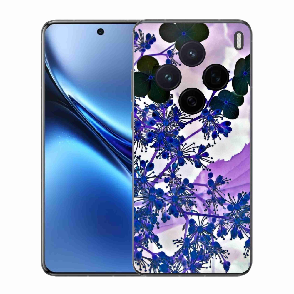 Gelový kryt mmCase na Vivo X200 5G - květ hortenzie
