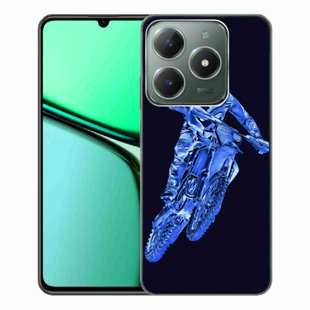 Gelový kryt mmCase na Realme C61 - motocross 1