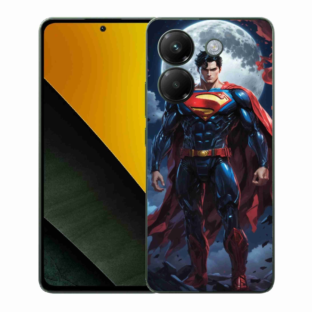 Gelový kryt mmCase na Xiaomi Poco M7 Pro 5G - superman