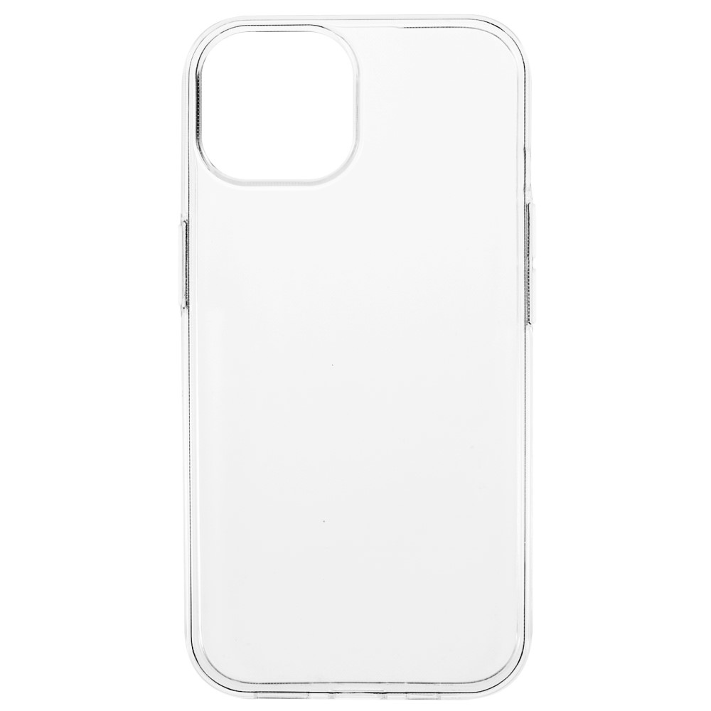 Průhledný gelový obal na iPhone 15 - průhledný