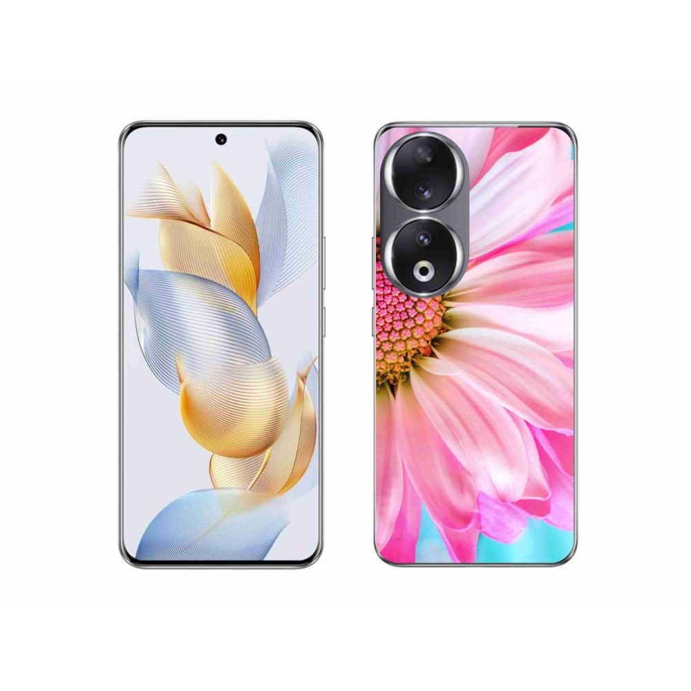 Gelový kryt mmCase na Honor 90 - růžová květina