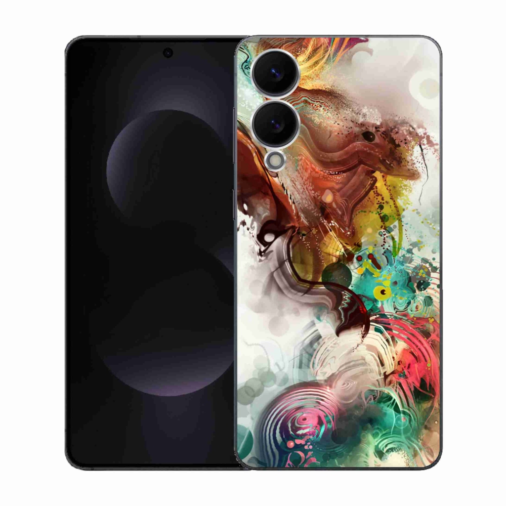 Gelový kryt mmCase na Samsung Galaxy S25 Edge - abstrakt 1