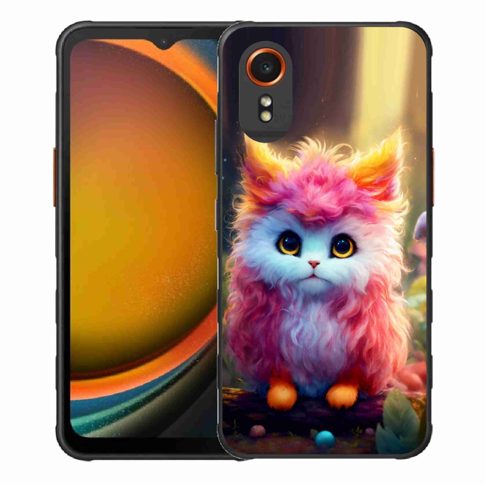 Gelový kryt mmCase na Samsung Galaxy Xcover 7 - roztomilé kotě 5