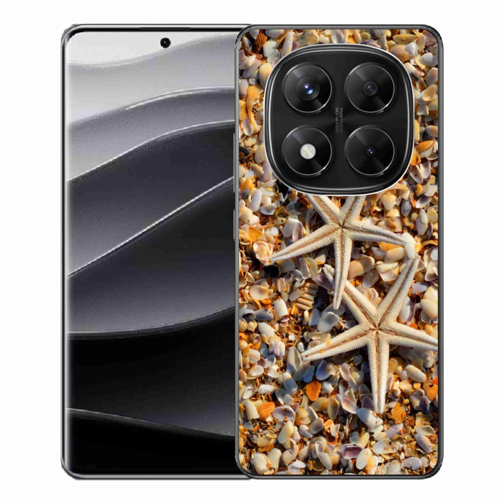Gelový kryt mmCase na Xiaomi Redmi Note 14 Pro 5G/Poco X7 5G - mořské hvězdice