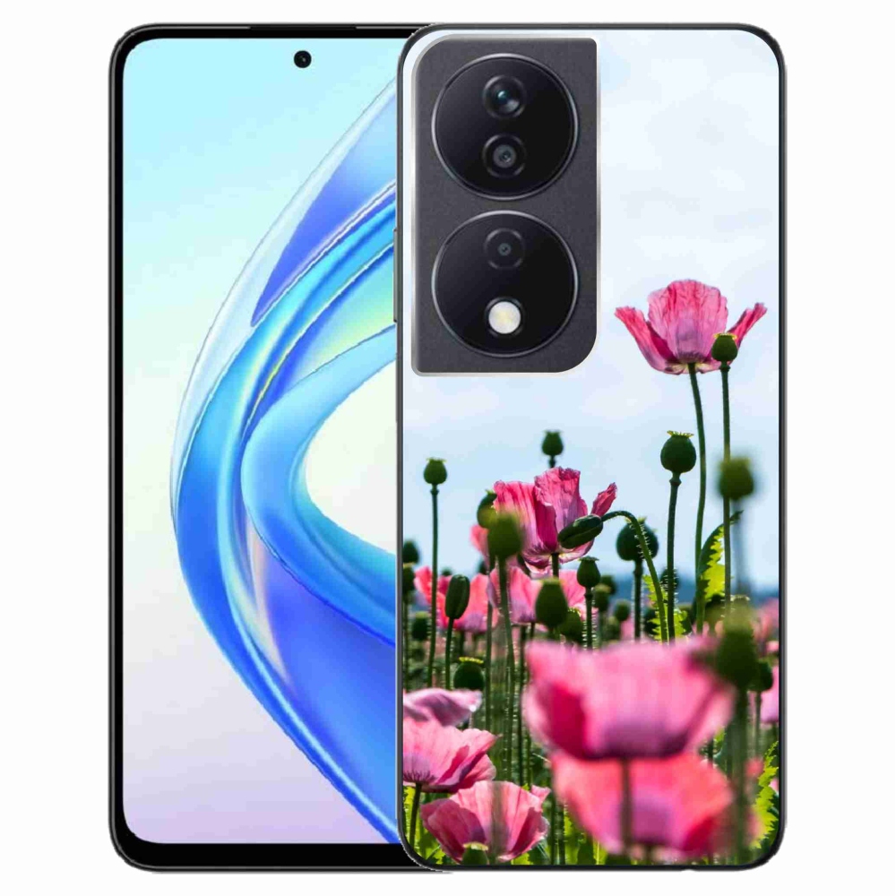 Gelový kryt mmCase na Honor X7b/Honor 90 Smart - vlčí mák