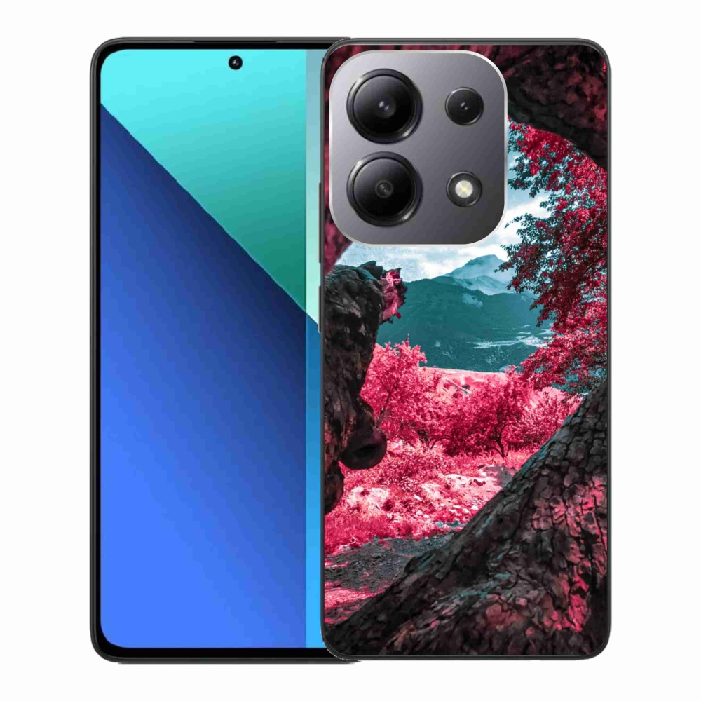 Gelový kryt mmCase na Xiaomi Redmi Note 13 - výhled na hory