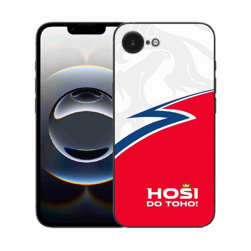 Gelový kryt mmCase na iPhone 16e - hoši do toho 1