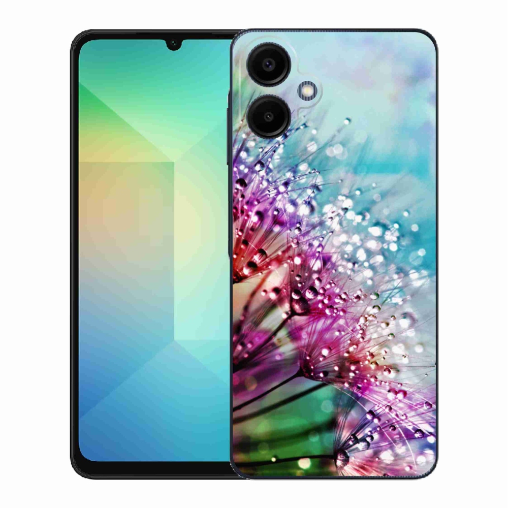 Gelový kryt mmCase na Samsung Galaxy A06 4G - barevné květy