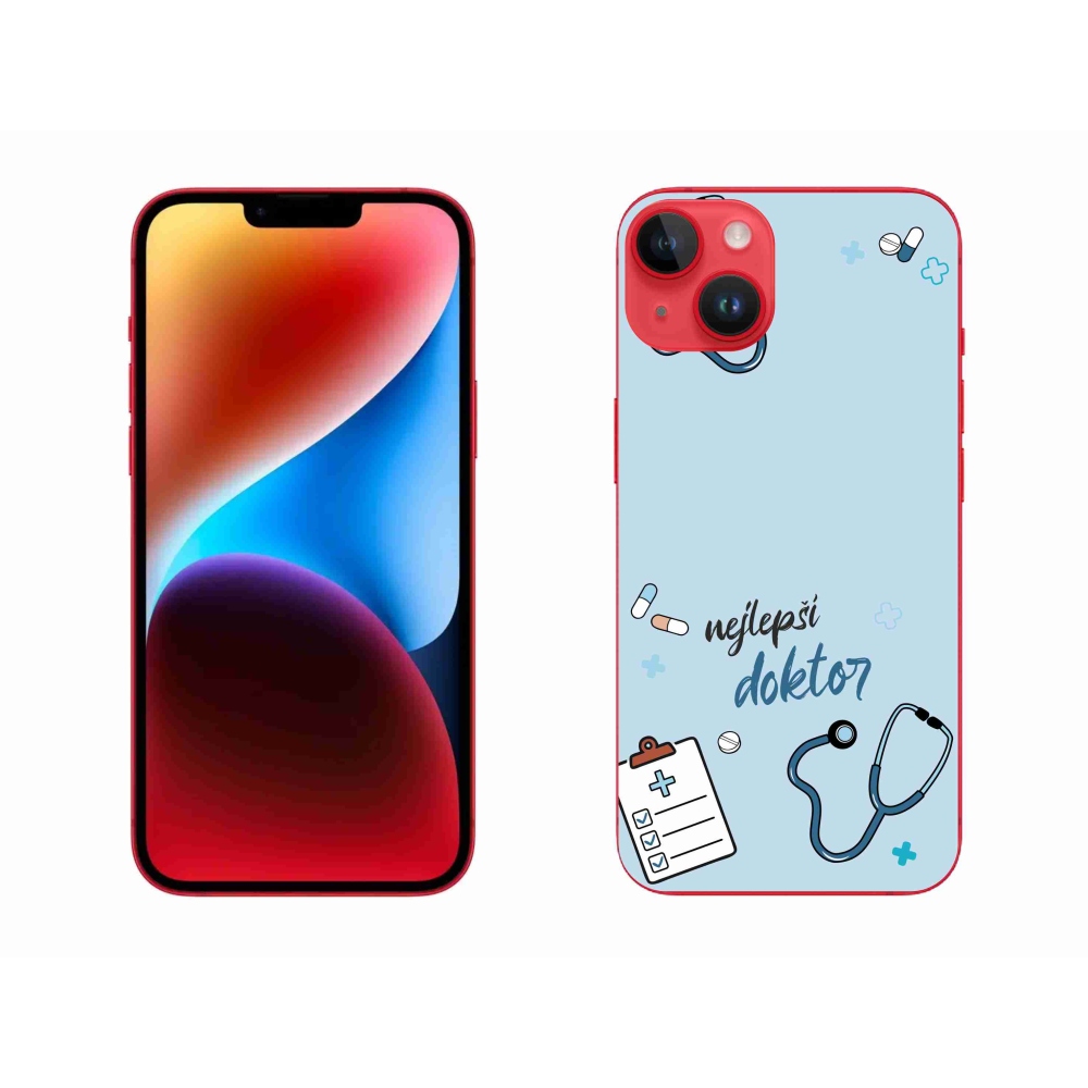 Gelový kryt mmCase na iPhone 14 Plus - nejlepší doktor