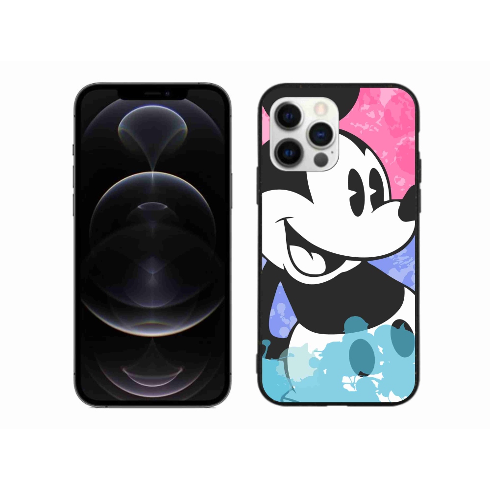 Gelový kryt mmCase na iPhone 12 Pro Max - mickey mouse