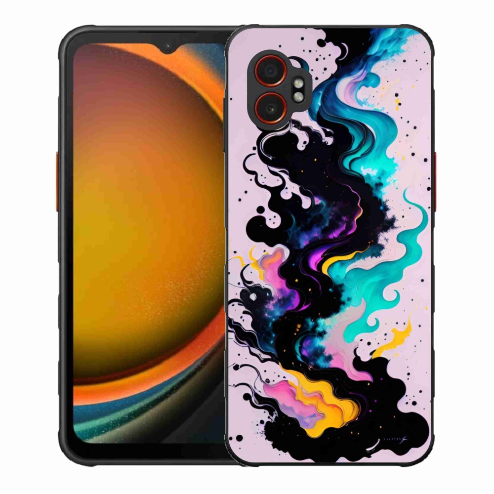 Gelový kryt mmCase na Samsung Galaxy Xcover 7 Pro - abstraktní motiv 4