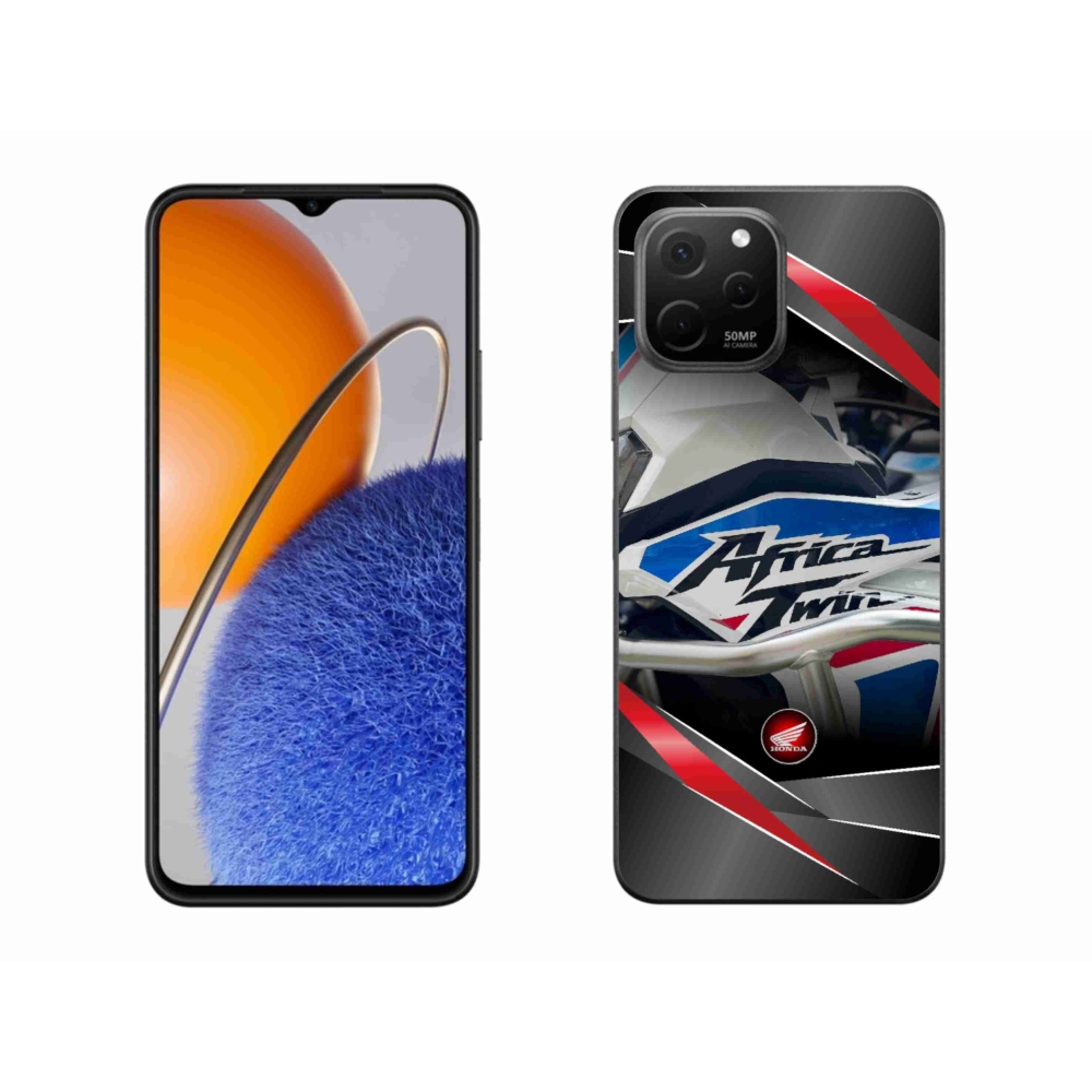 Gelový kryt mmCase na Huawei Nova Y61 - motorka honda