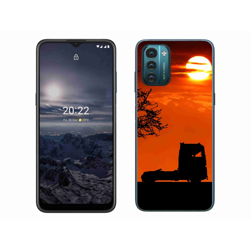 Gelový kryt mmCase na Nokia G11/G21 - kamion 3