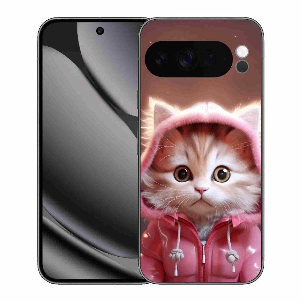 Gelový kryt mmCase na Google Pixel 10 Pro XL - roztomilé kotě 3
