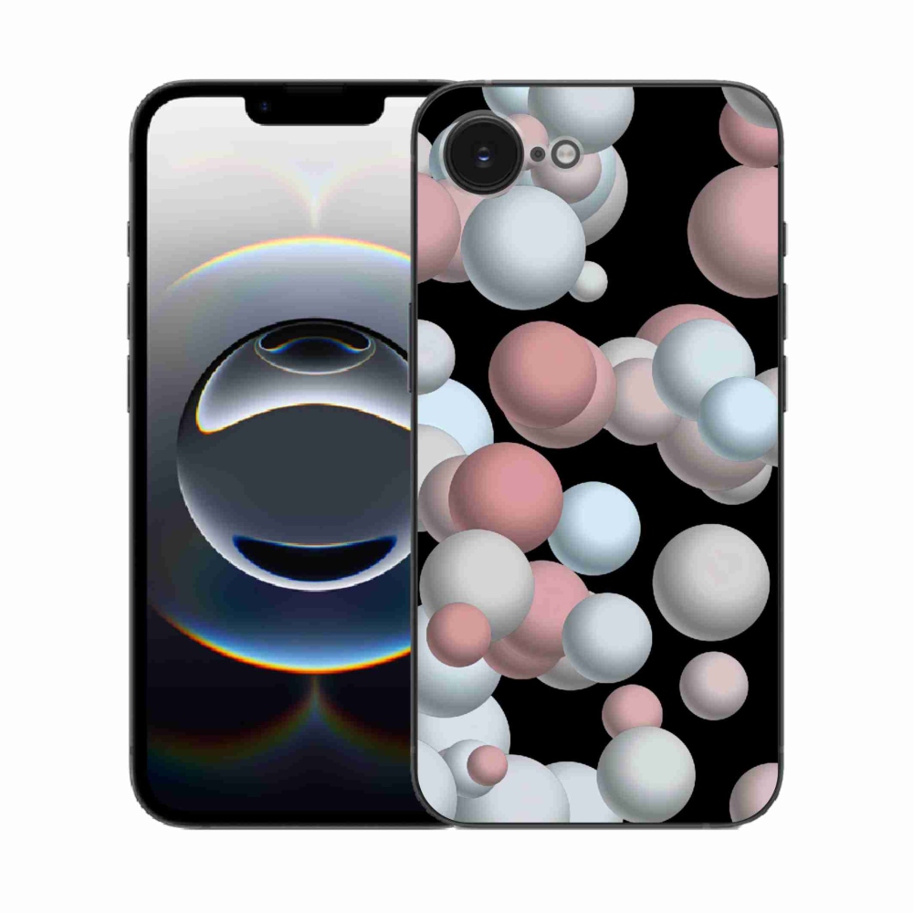 Gelový kryt mmCase na iPhone 16e - abstraktní motiv 27