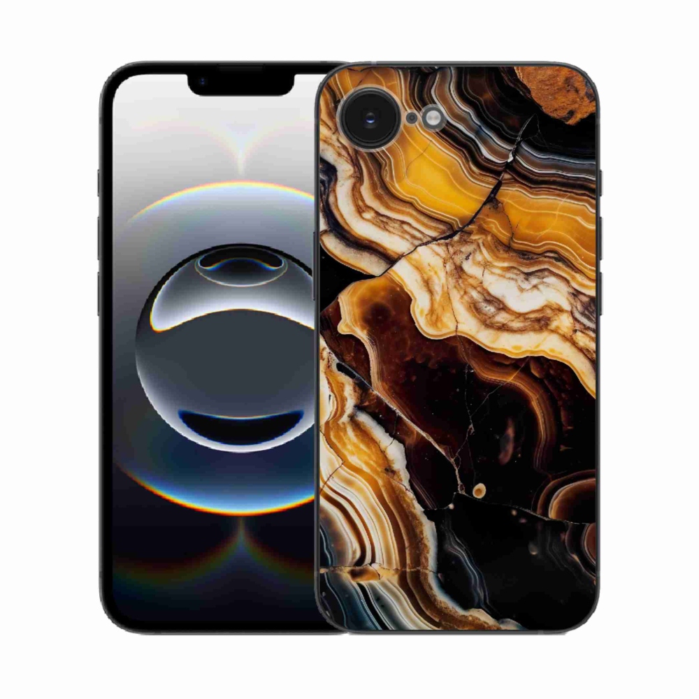 Gelový kryt mmCase na iPhone 16e - abstraktní motiv 26