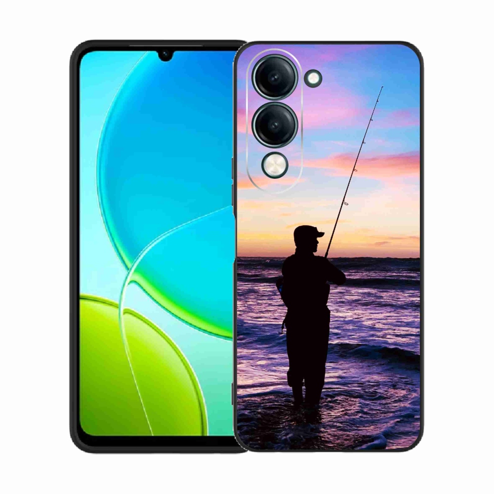 Gelový kryt mmCase na Vivo Y29s 5G - rybaření 1