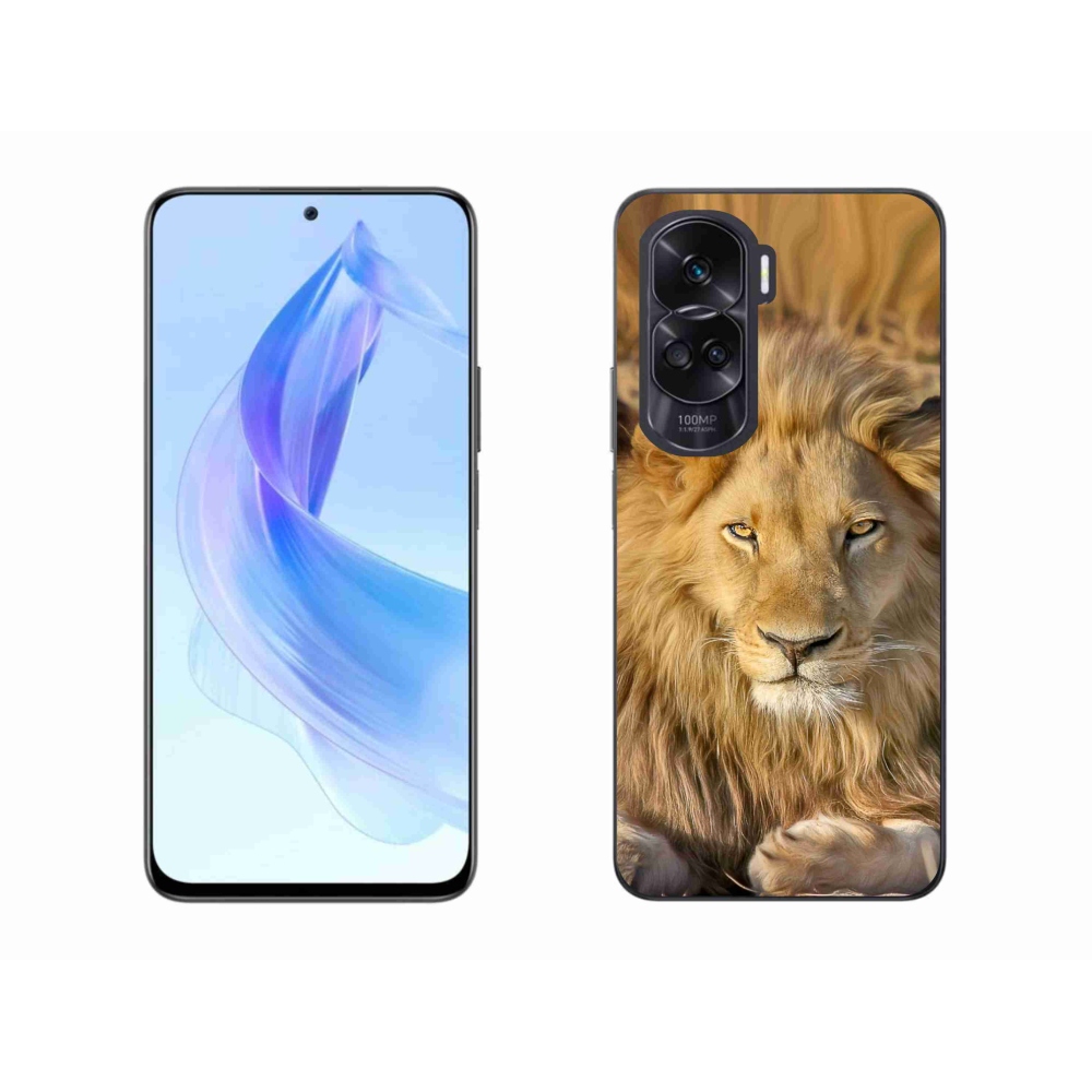 Gelový kryt mmCase na Honor 90 Lite - lev 2