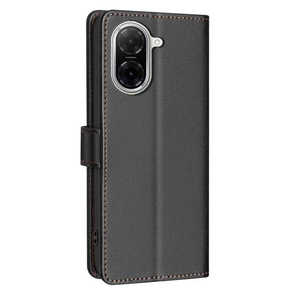 BINFEN knížkové pouzdro na Xiaomi Redmi A5 (171.7x77.8x8.3mm) - černé