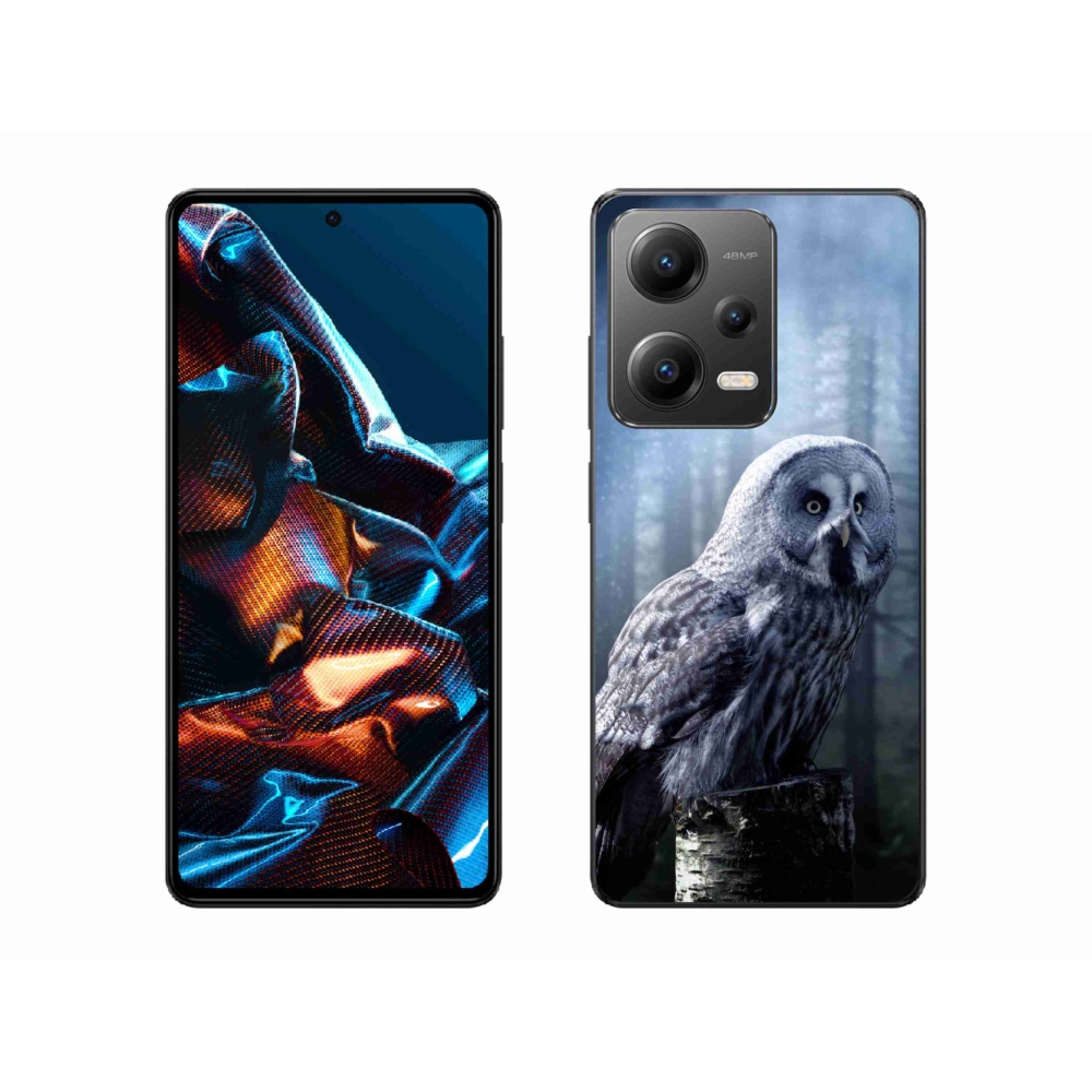 Gelový kryt mmCase na Xiaomi Redmi Note 12 Pro 5G - sova