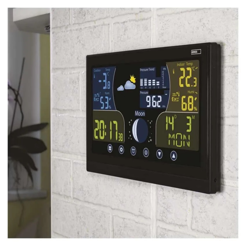 Domácí bezdrátová meteostanice E6018