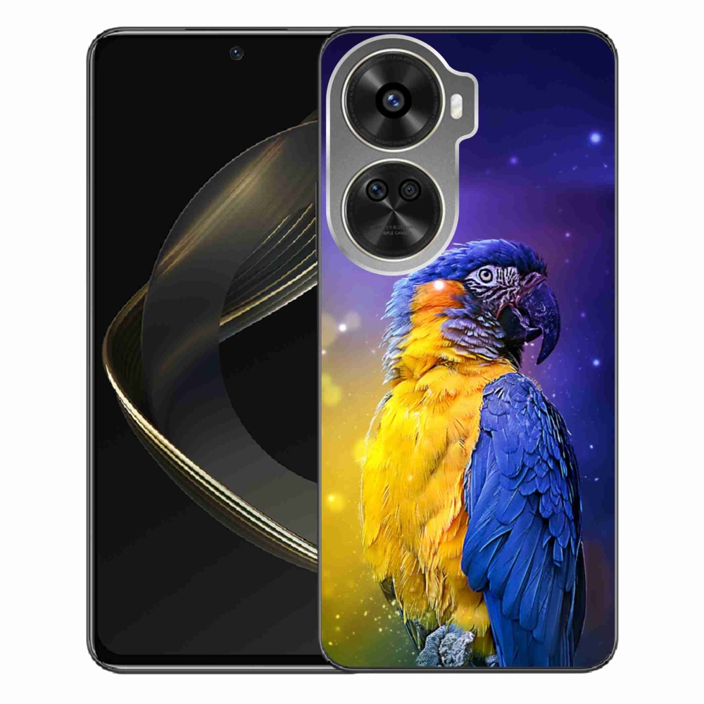 Gelový obal mmCase na Huawei Nova 12 SE - papoušek ara 1