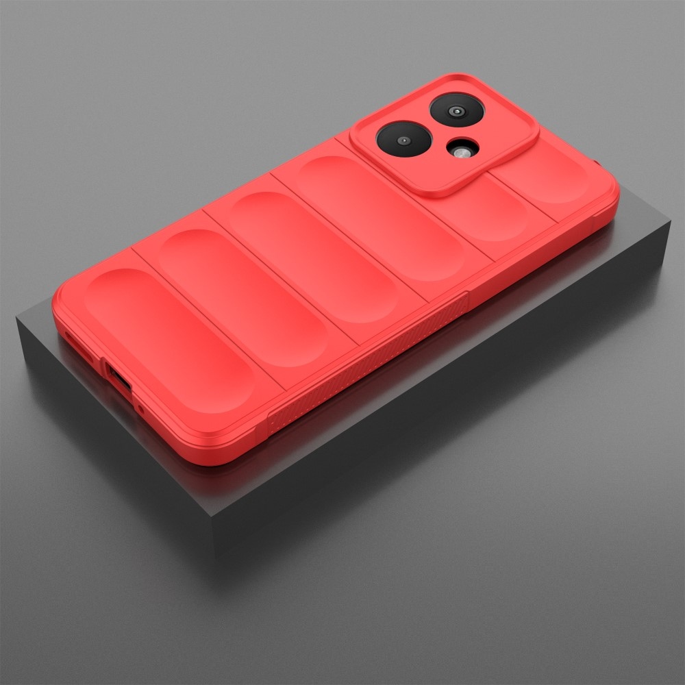 Rugg odolný gelový obal na Xiaomi Redmi 13C 5G - červený