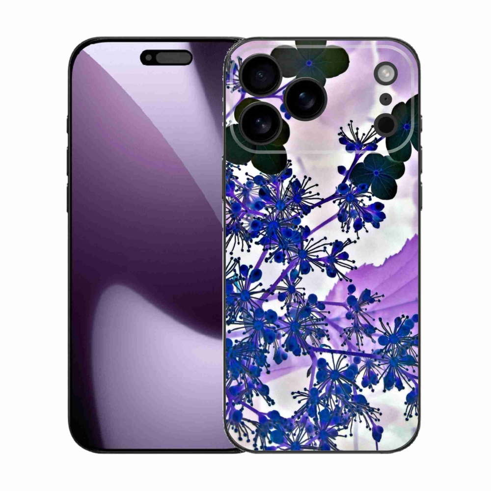 Gelový kryt mmCase na iPhone 17 Pro Max - květ hortenzie