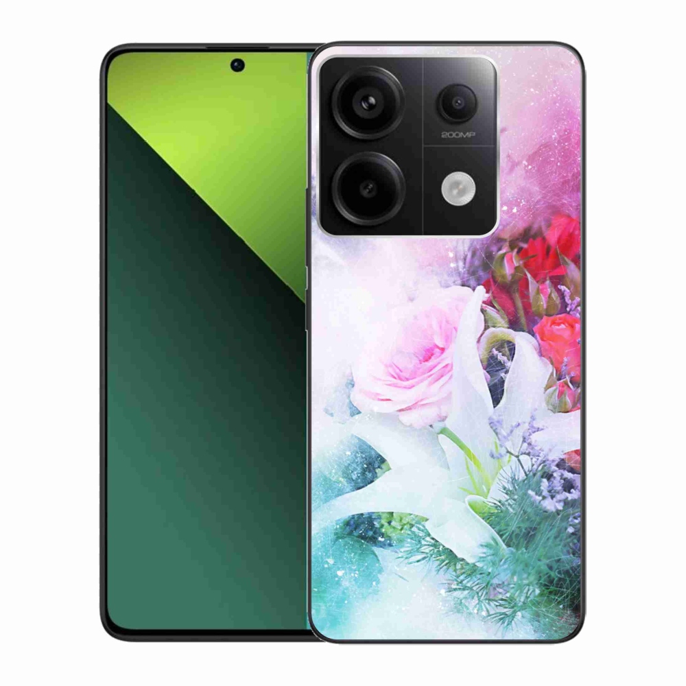 Gelový kryt mmCase na Xiaomi Redmi Note 13 Pro 5G/Poco X6 5G - květiny 4