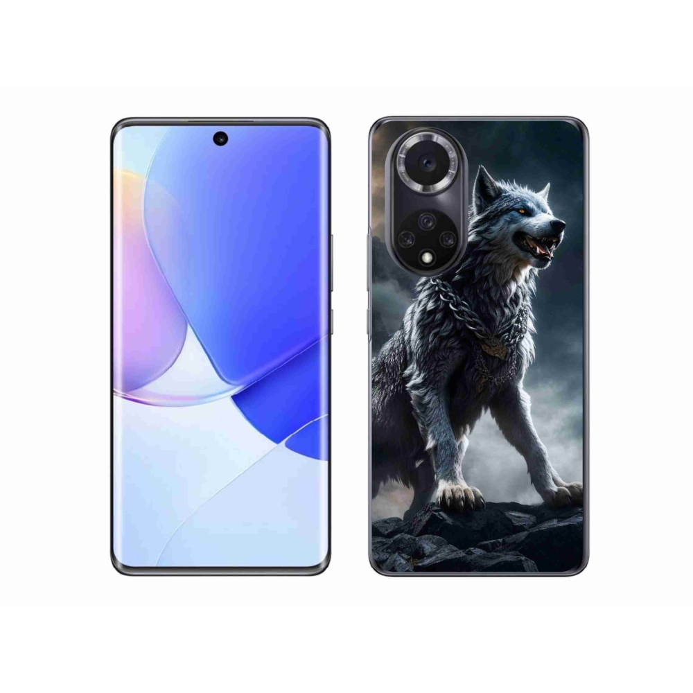 Gelový kryt mmCase na Honor 50 - vlk 1