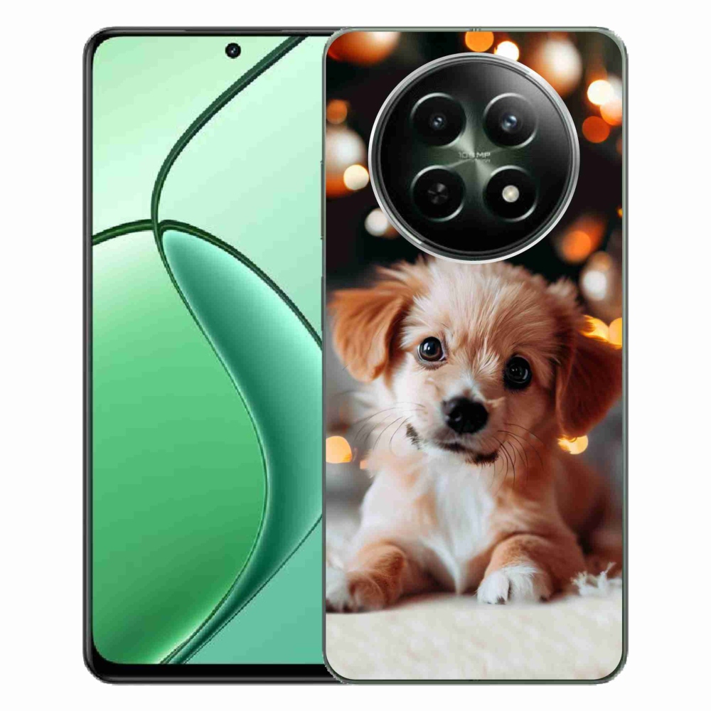 Gelový kryt mmCase na Realme 12 5G/12x 5G - štěňátko