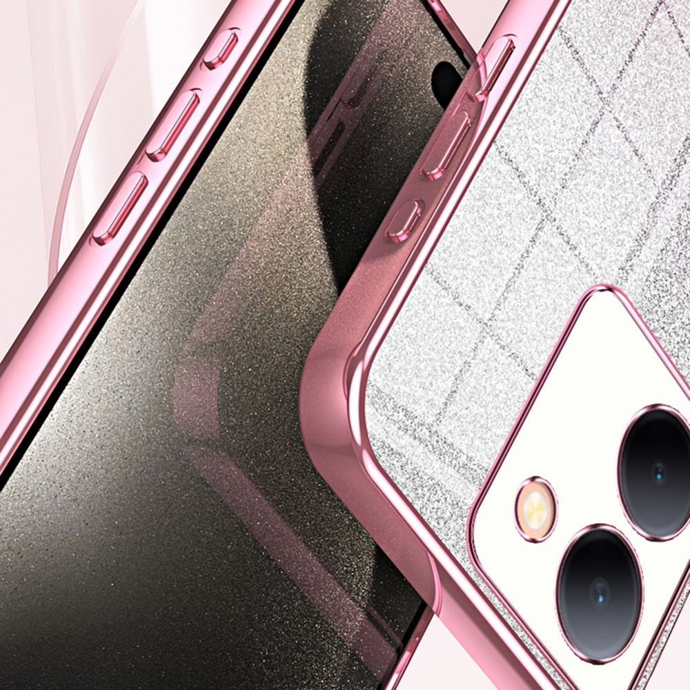 Electro gelový obal na Vivo Y36 - růžový