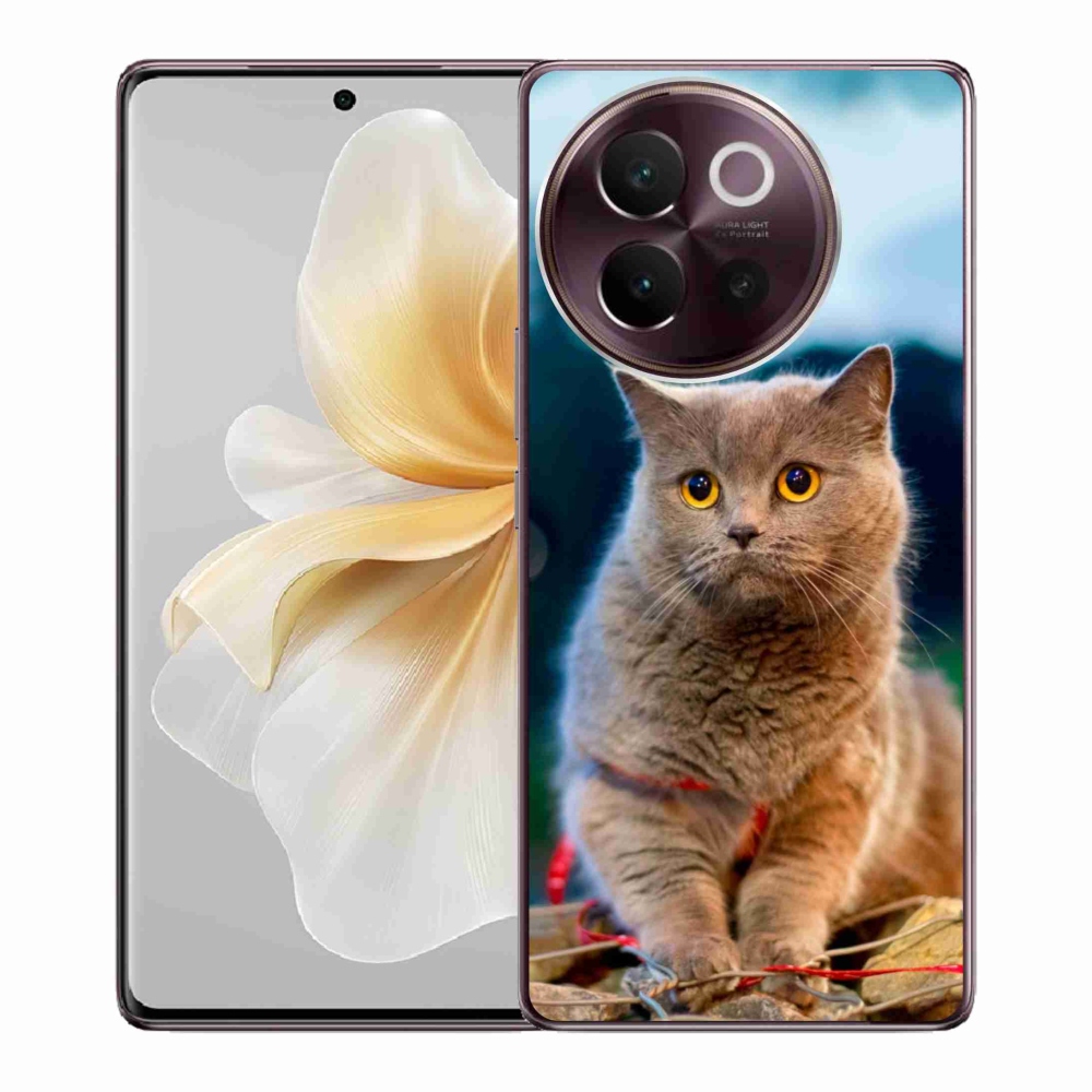 Gelový kryt mmCase na Vivo V40 Lite 5G - britská modrá 2