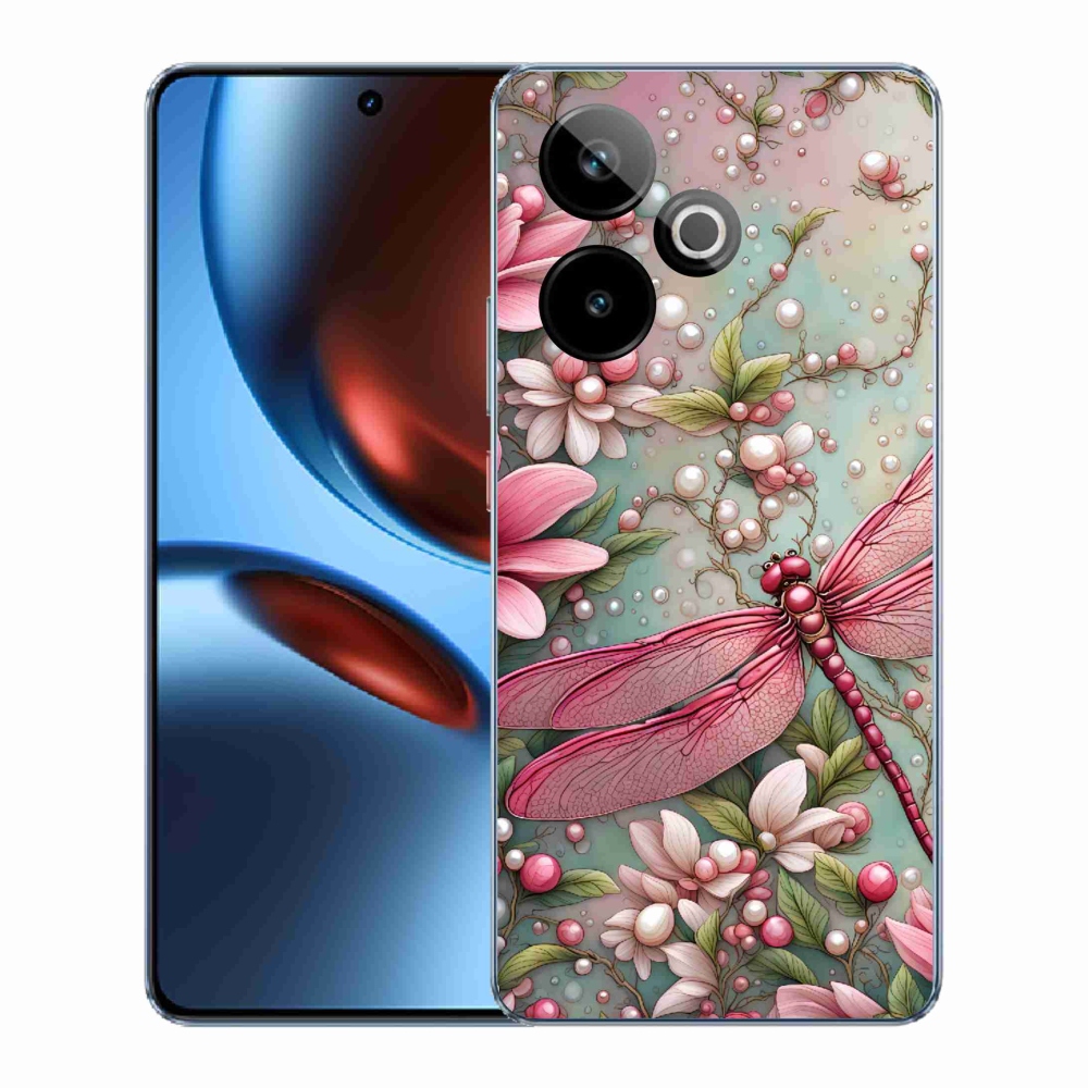 Gelový kryt mmCase na Realme GT 7 5G/GT 7T 5G - vážka