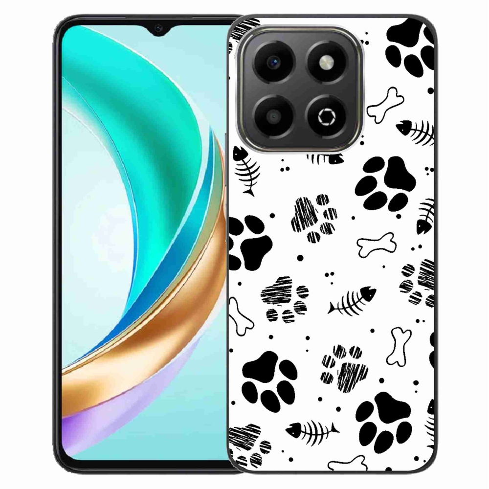 Gelový kryt mmCase na Honor X6b - psí tlapky 1