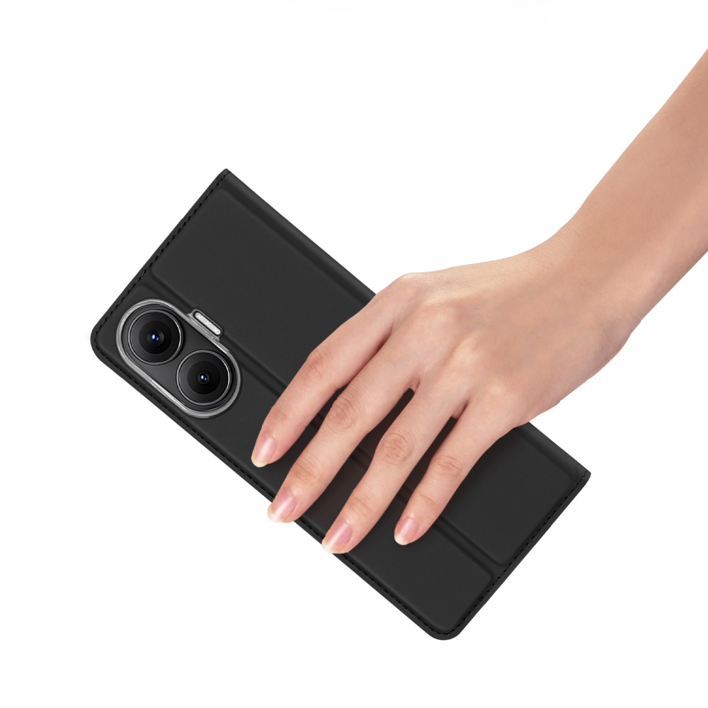 DUX knížkové pouzdro na Xiaomi Poco F7 5G - černé