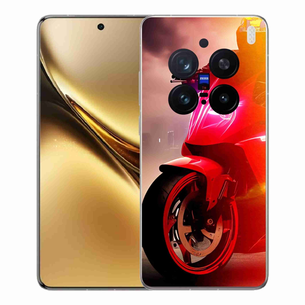 Gelový kryt mmCase na Vivo X200 Pro 5G - motorka