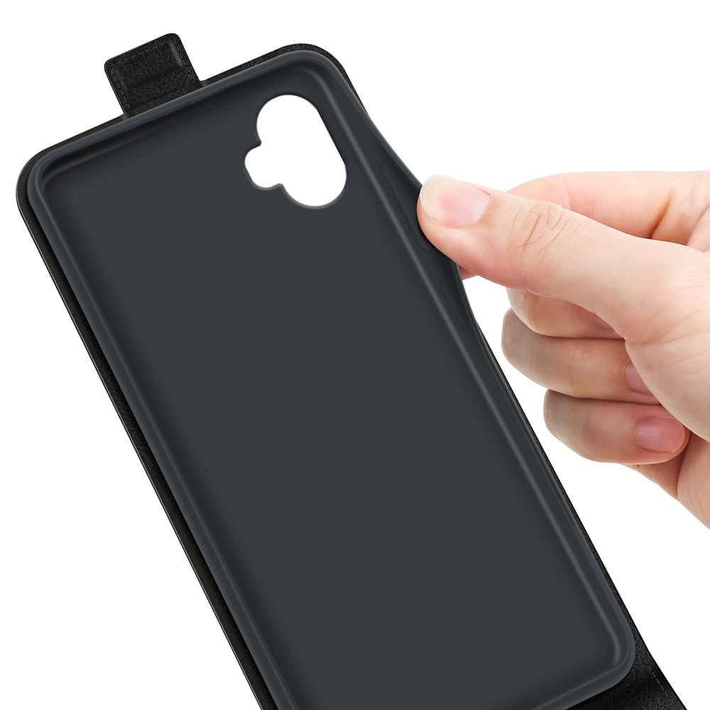 Vertical knížkové pouzdro na Samsung Galaxy Xcover 7 Pro - černé