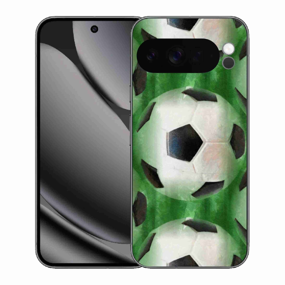 Gelový kryt mmCase na Google Pixel 10 Pro XL - fotbalový míč