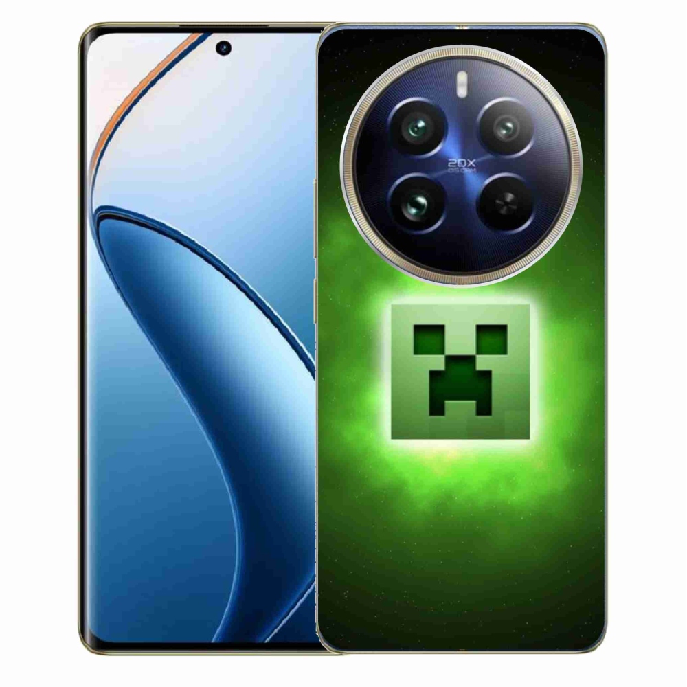 Gelový kryt mmCase na Realme 12 Pro 5G/12 Pro+ 5G - minecraft