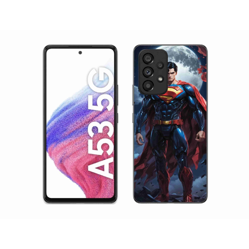 Gelový kryt mmCase na Samsung Galaxy A53 5G - superman