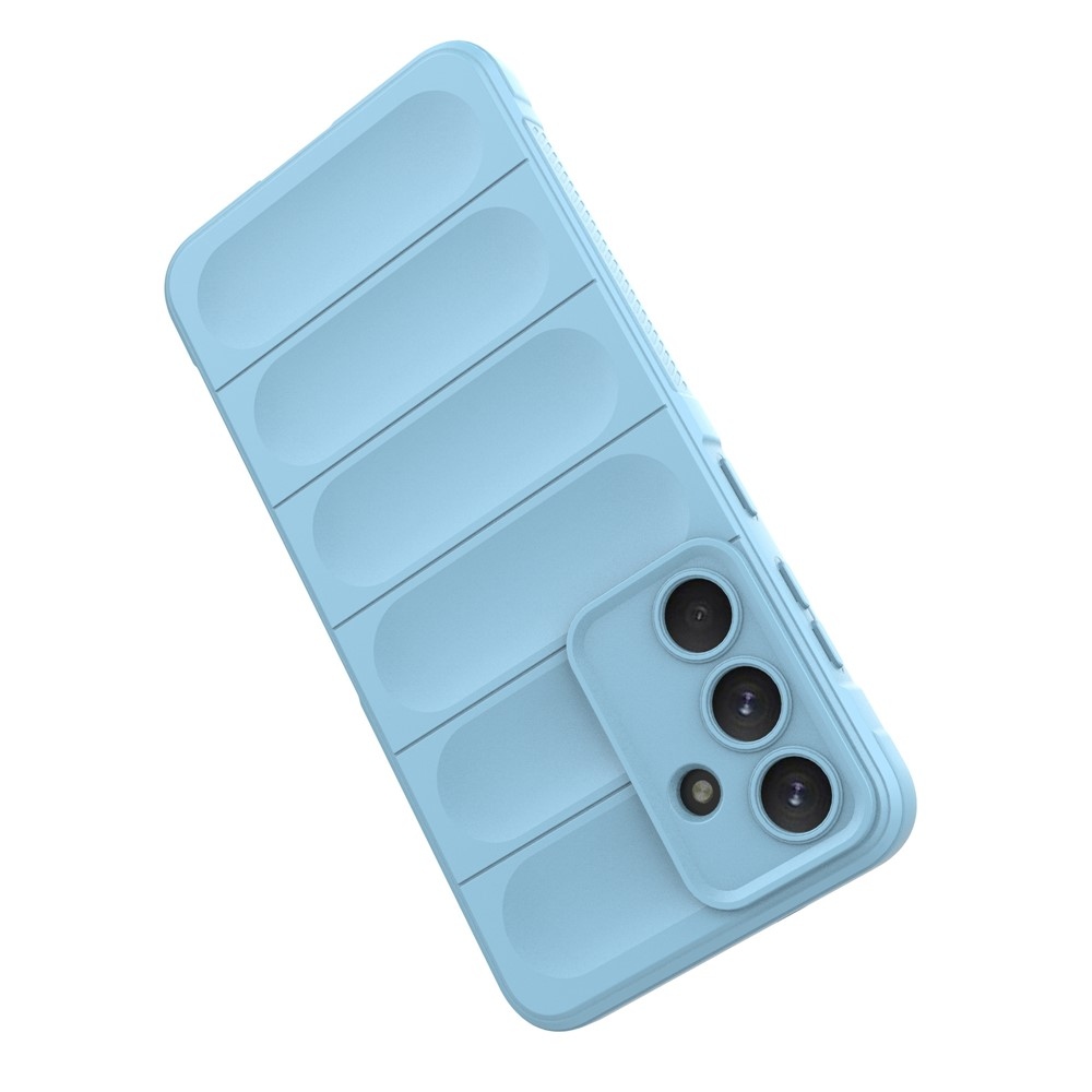 Rugg odolný gelový obal na Samsung Galaxy S25 FE - světlemodrý