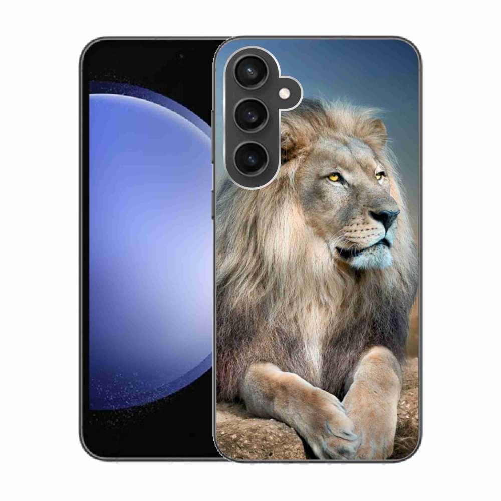 Gelový obal mmCase na Samsung Galaxy S23 FE - lev 1
