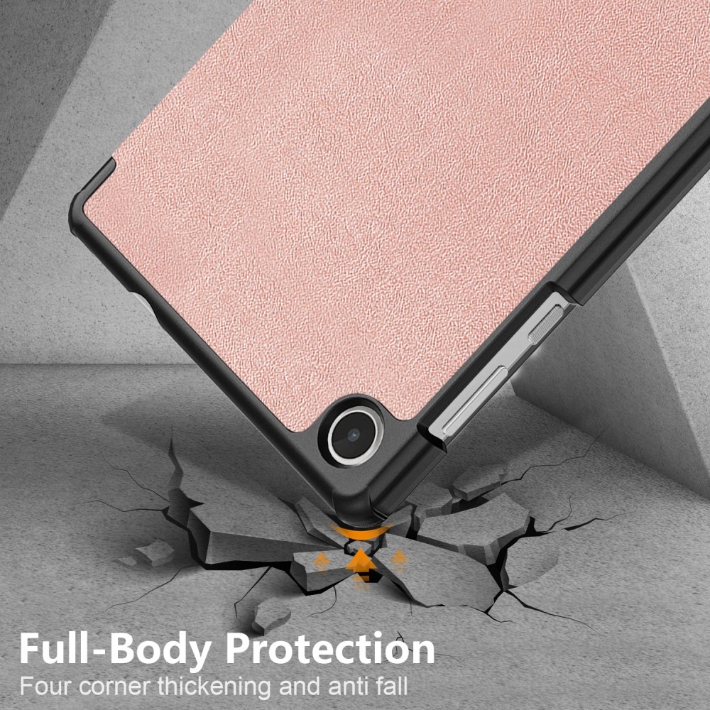 Stand zavírací pouzdro na Lenovo Tab M8 4. Gen (2024) - růžovozlaté