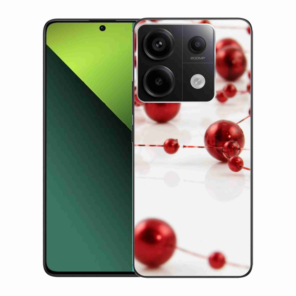 Gelový kryt mmCase na Xiaomi Redmi Note 13 Pro 5G/Poco X6 5G - vánoční řetěz