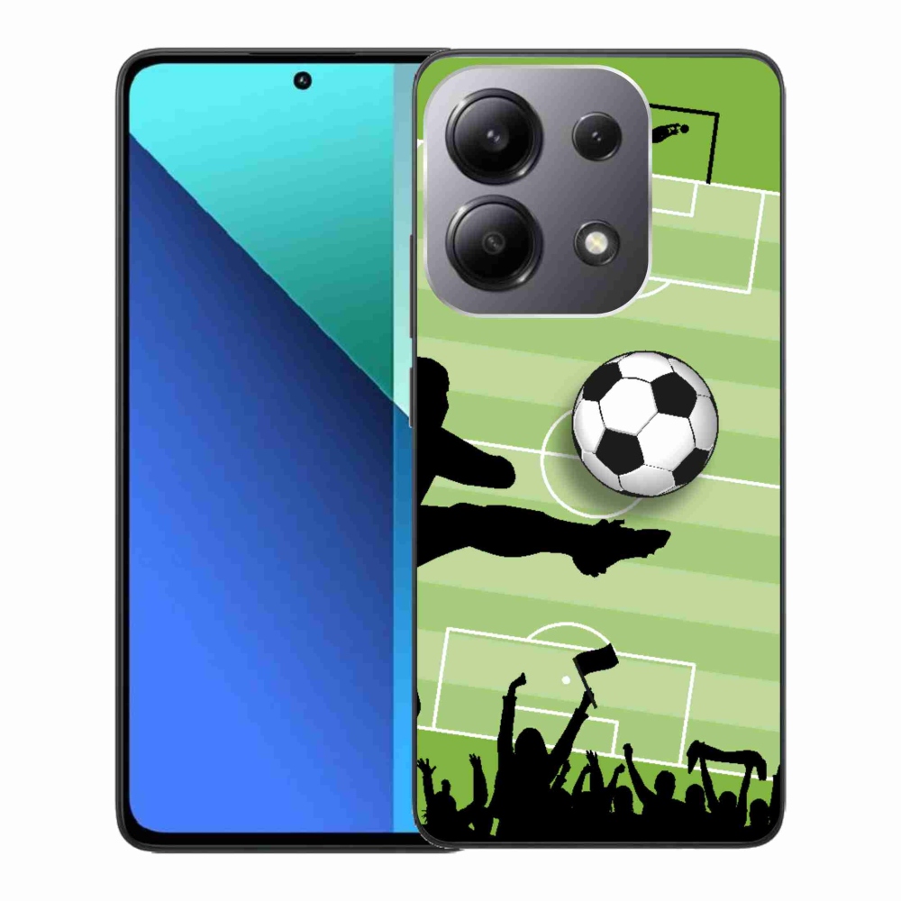 Gelový kryt mmCase na Xiaomi Redmi Note 13 - fotbal 3