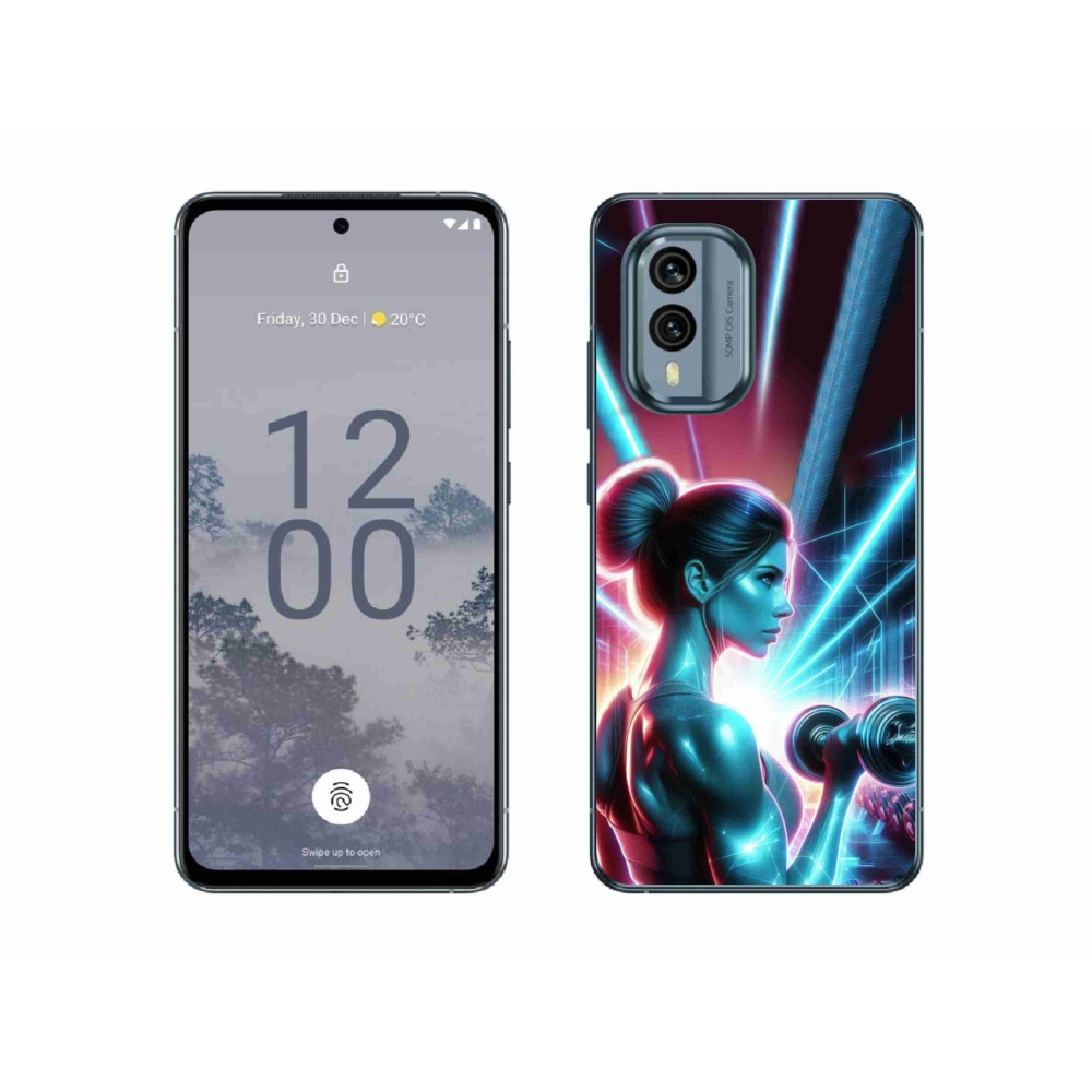 Gelový kryt mmCase na Nokia X30 5G - posilování
