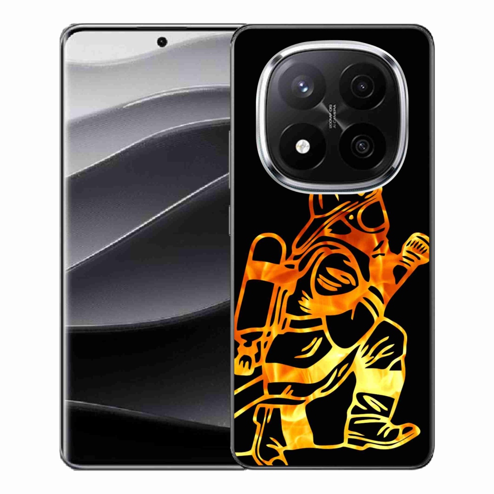 Gelový kryt mmCase na Xiaomi Redmi Note 14 Pro+ 5G - hasič 1