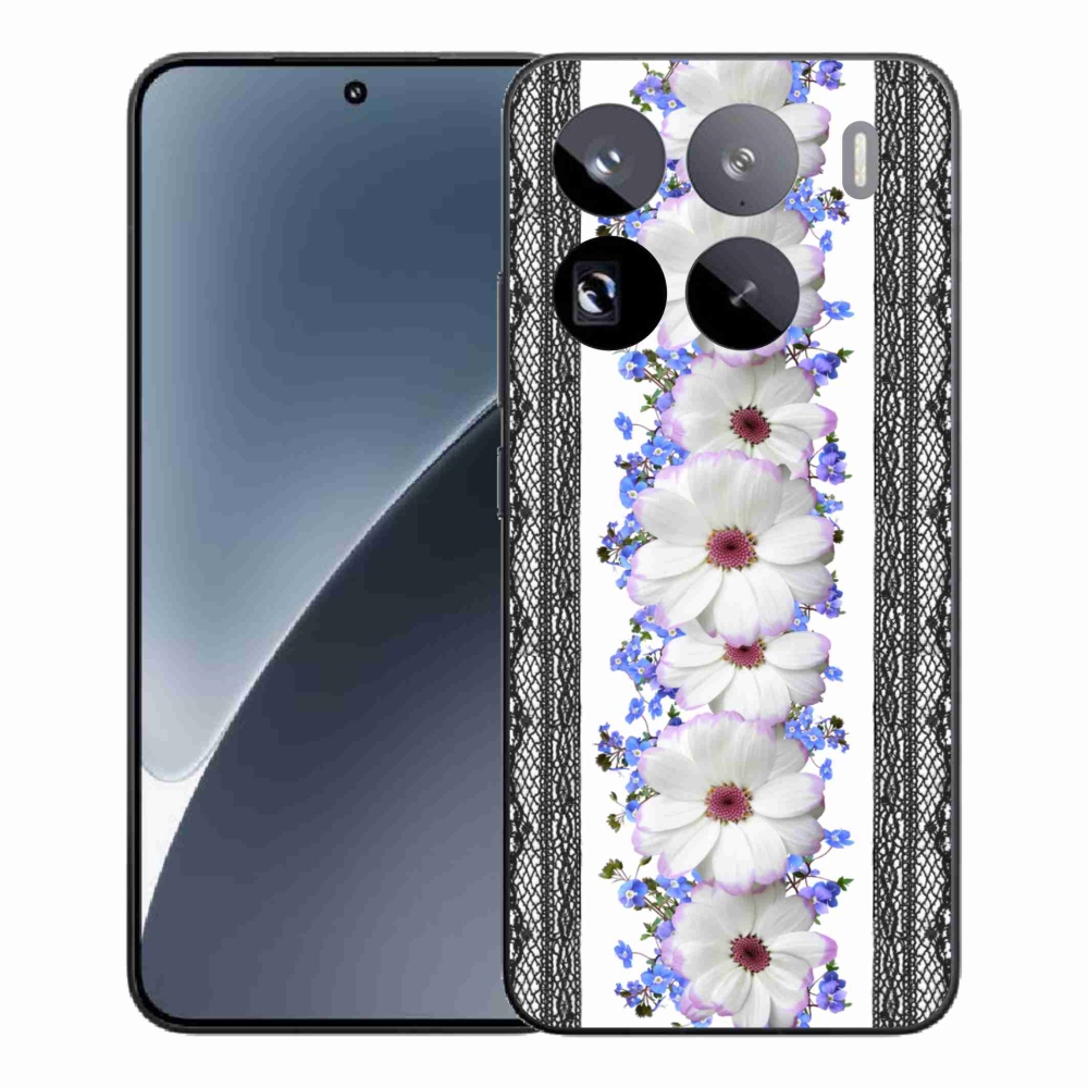 Gelový kryt mmCase na Xiaomi 15 Pro - květiny 8