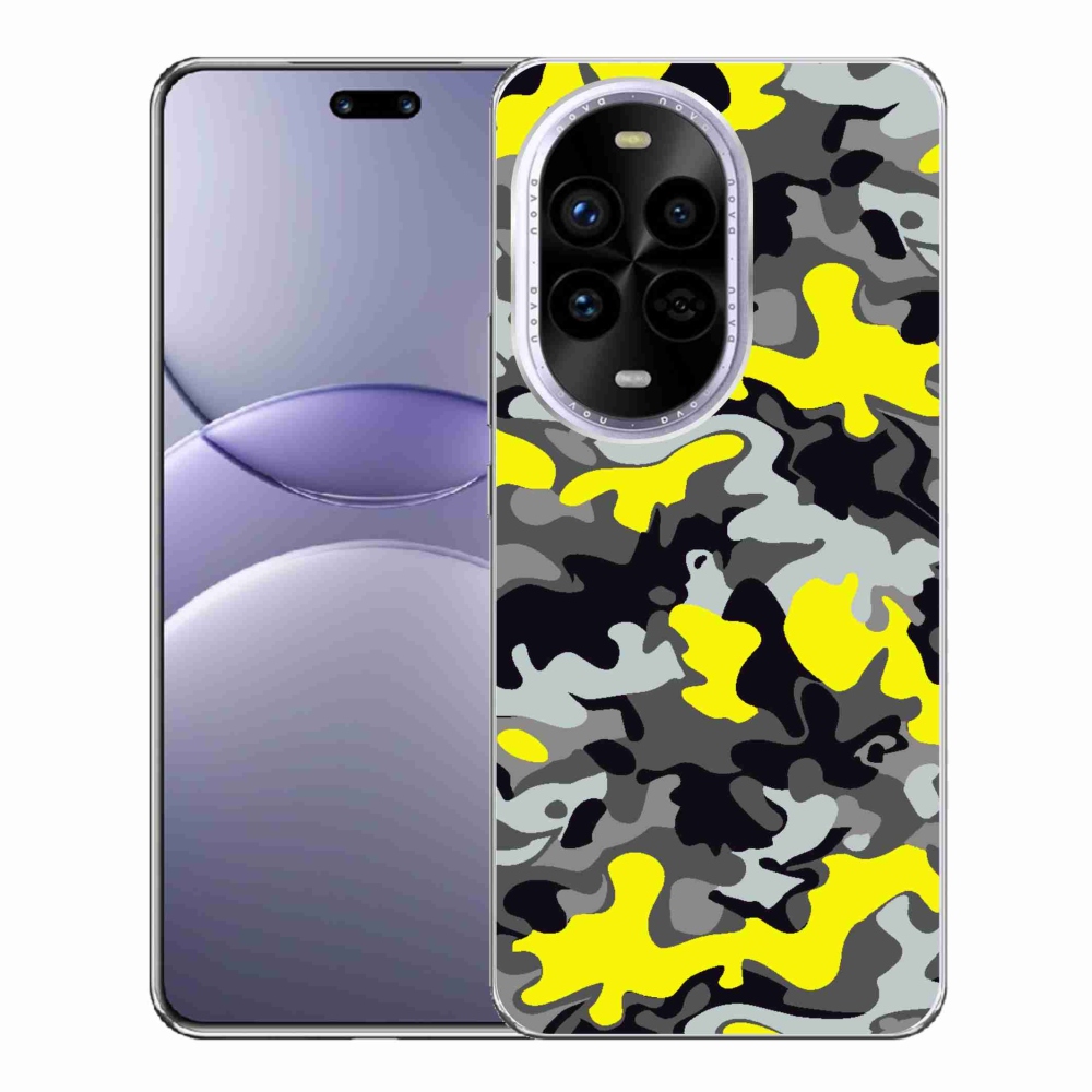 Gelový kryt mmCase na Huawei Nova 13 Pro 5G - maskáčový vzor 6